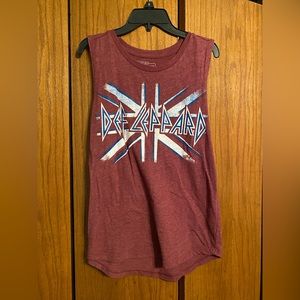 Def Leppard tank top